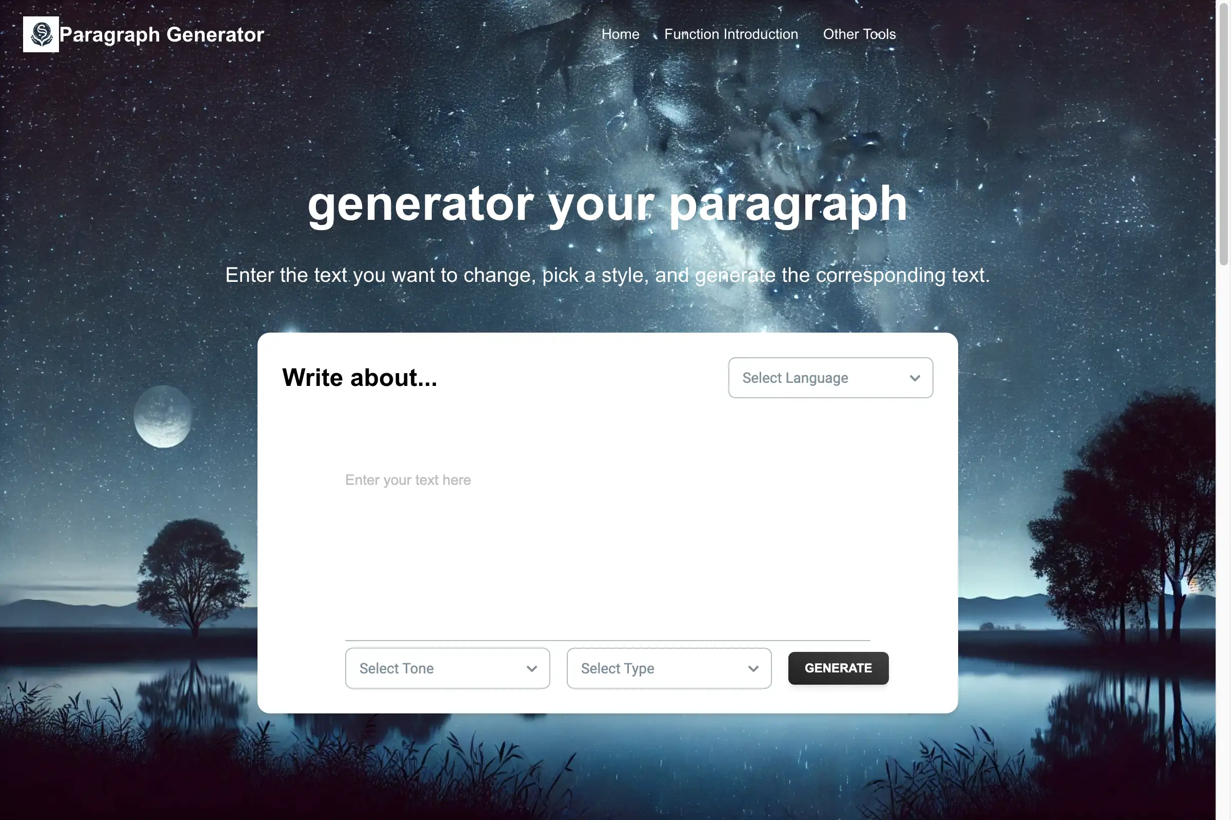 Paragraph Generator